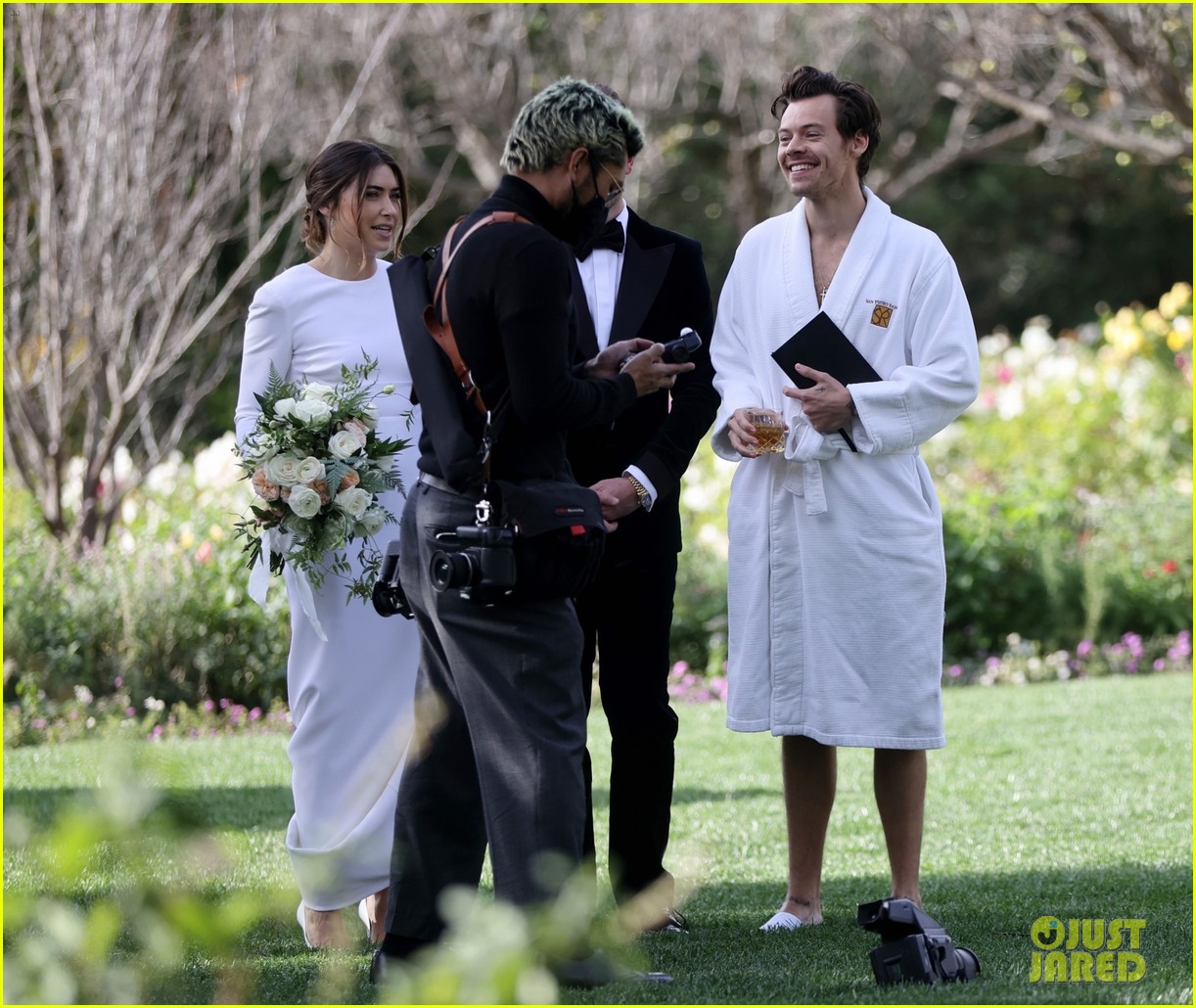 Harry Styles Holds Hands With Olivia Wilde While Attending Manager's Wedding (60+ Photos)