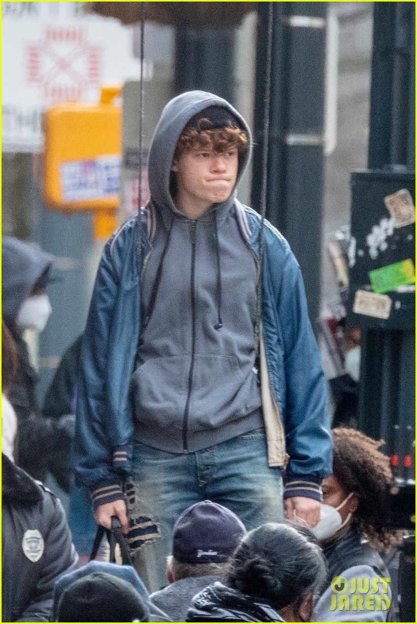 Tom Holland Gets Into Character Filming 'Spider-Man 3' - See the Set Pics!