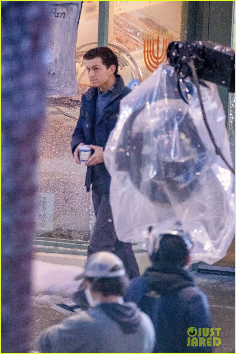 Tom Holland & Zendaya Shoot Scenes Together For 'Spider-Man 3' 