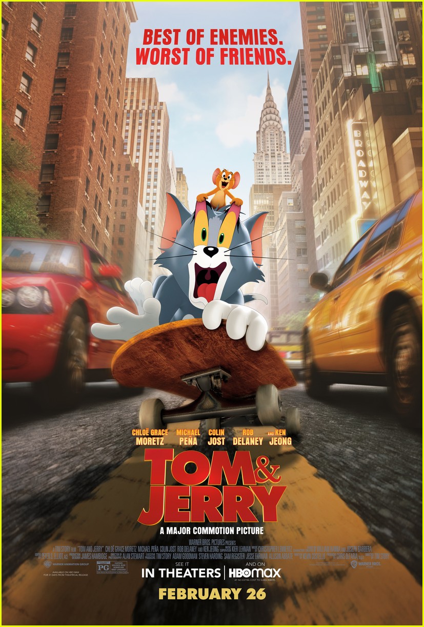 Chloe Moretz, Ken Jeong & More Star In New 'Tom & Jerry' Photos!