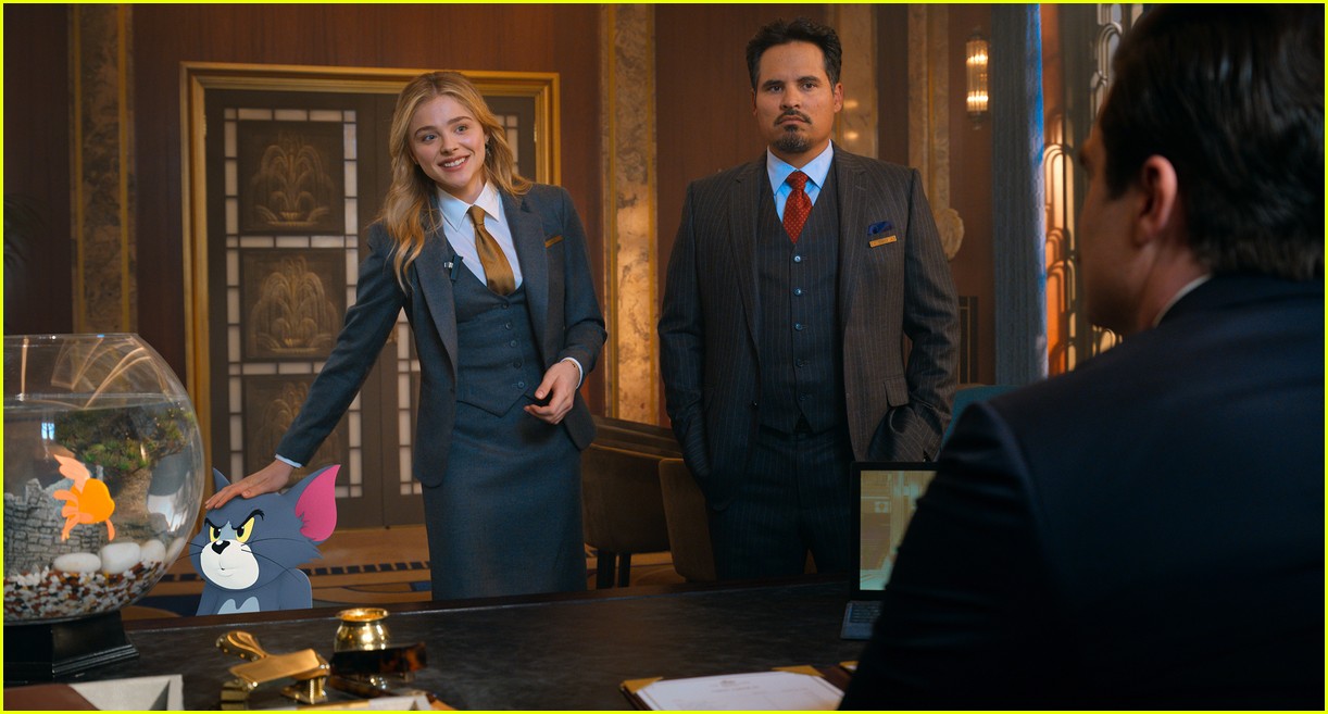 Chloe Moretz, Ken Jeong & More Star In New 'Tom & Jerry' Photos!