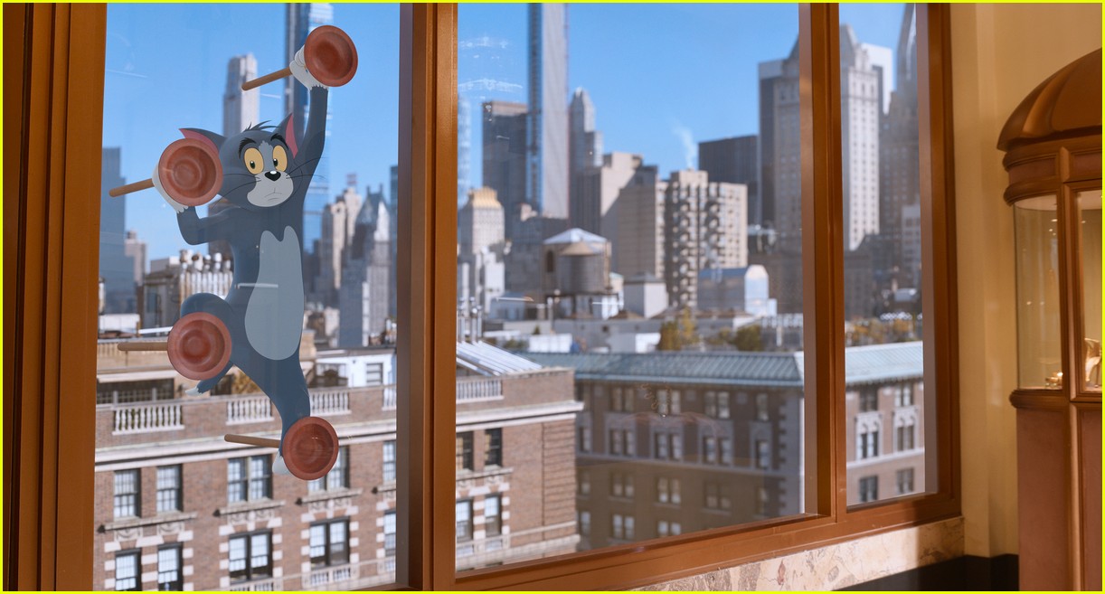 Chloe Moretz, Ken Jeong & More Star In New 'Tom & Jerry' Photos!