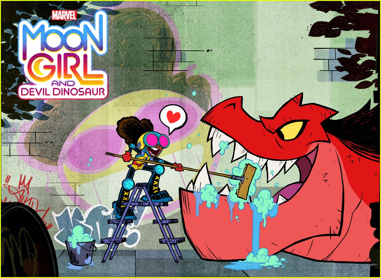 Disney Channel Announces Cast For New Show 'Marvel's Moon Girl & Devil Dinosaur'!