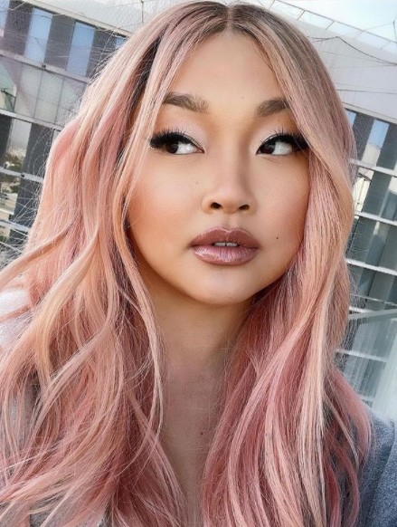 Lana Condor Reveals Rosy Pink Hair on Instagram!