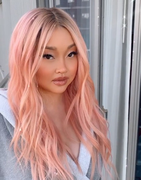 Lana Condor Reveals Rosy Pink Hair on Instagram!
