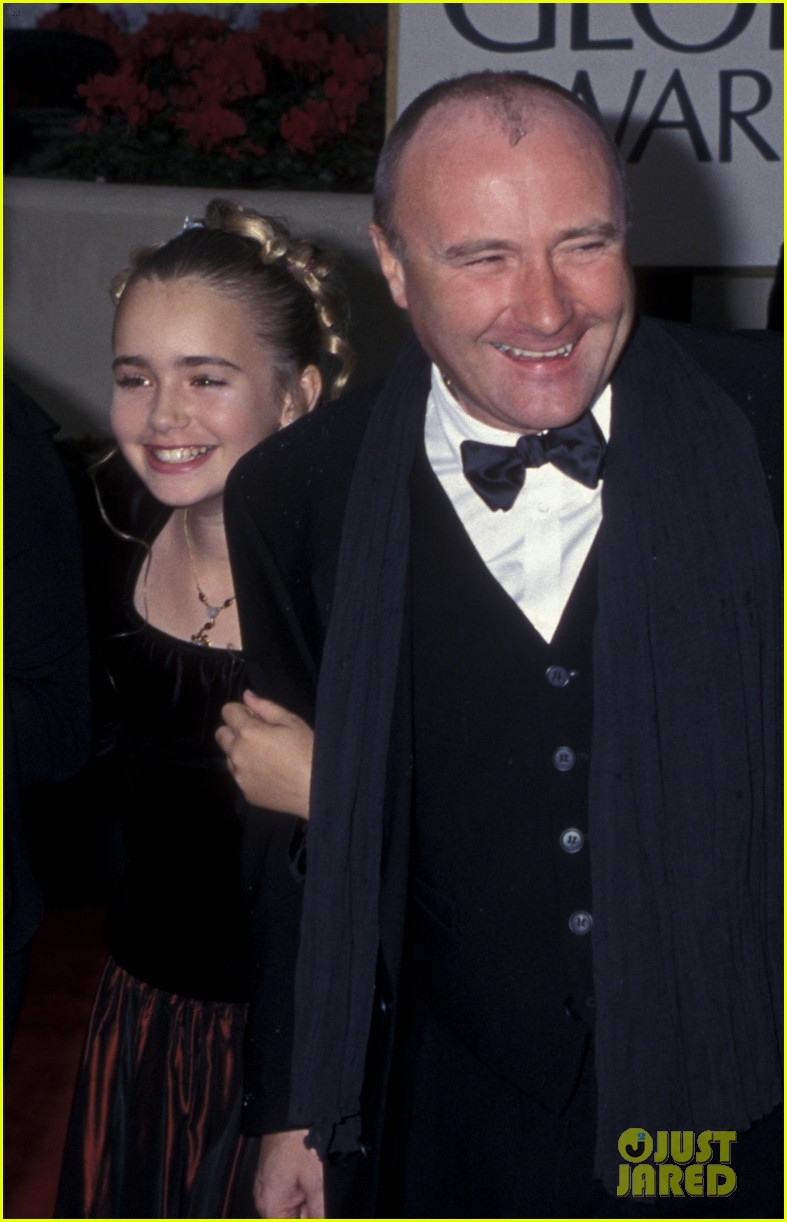 Lily Collins' First Golden Globes Was Over 20 Years Ago - See the Pic!