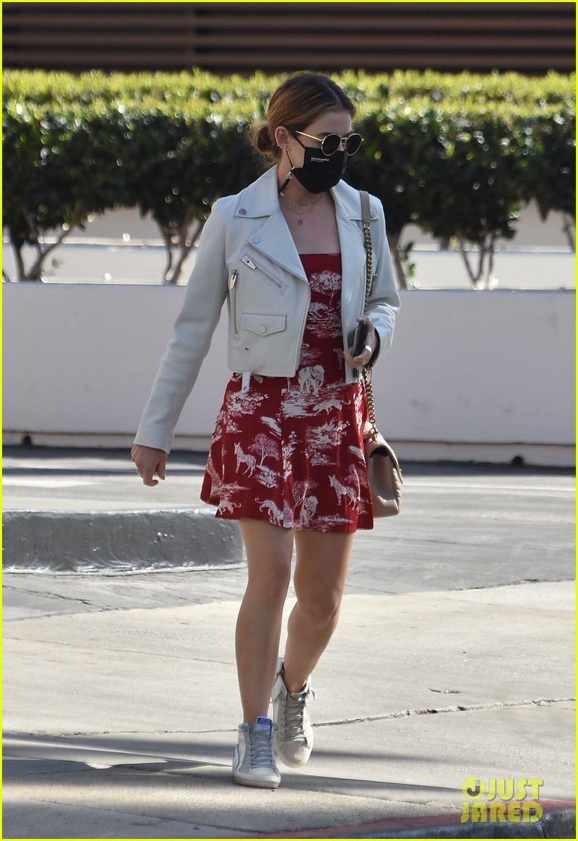 Lucy Hale Runs Errands After Skeet Ulrich Leaves Flirty Comment On Her Instagram
