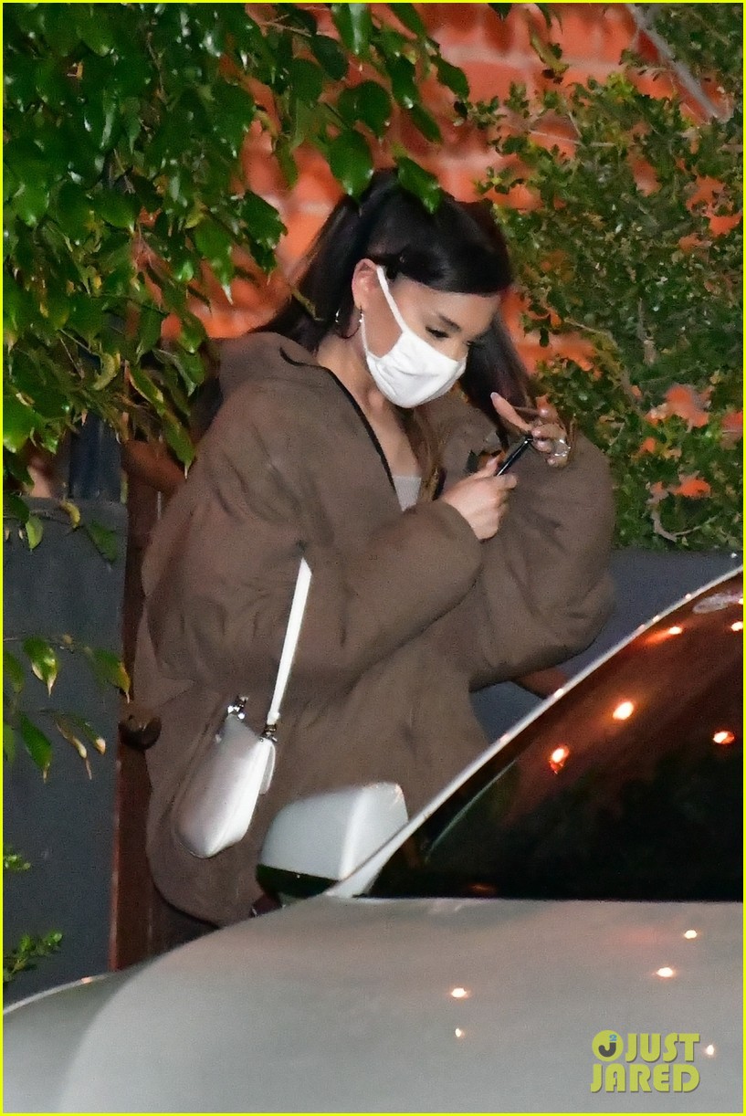 Ariana Grande & Fiance Dalton Gomez Grab Dinner on Rare Night Out