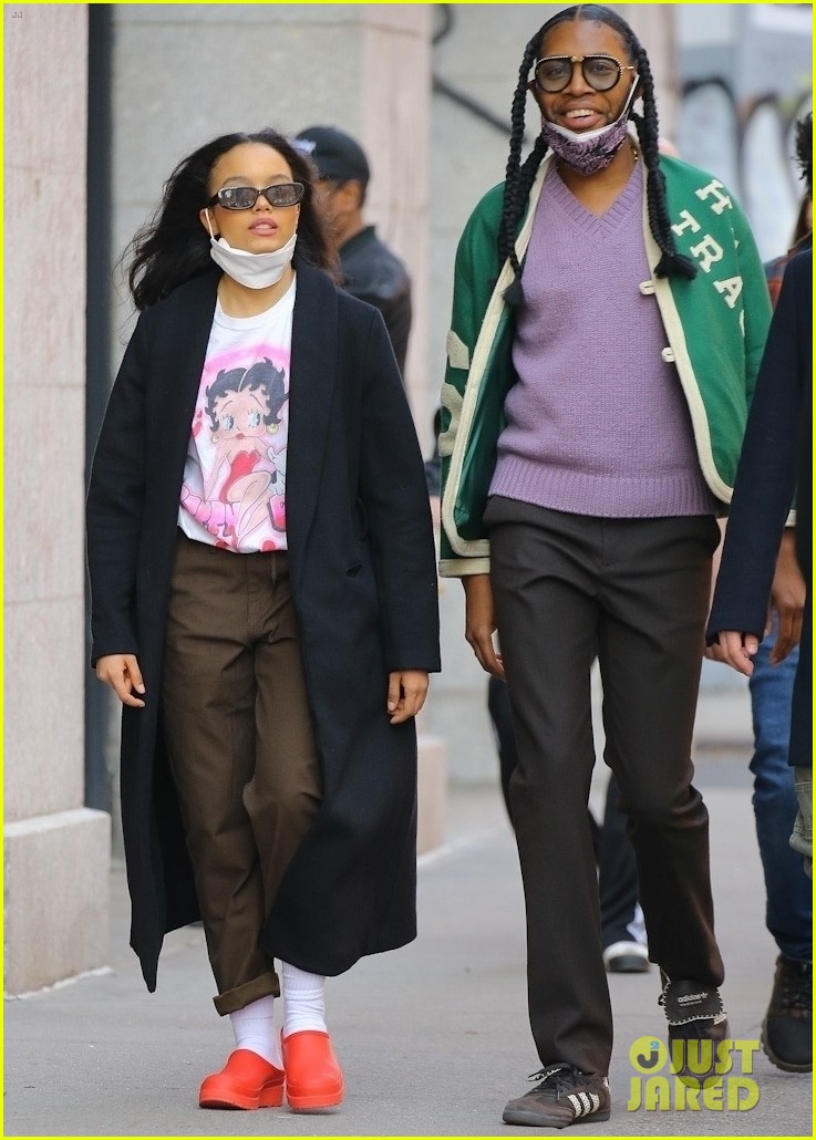 Whitney Peak Wears a Betty Boop Shirt While Out With Jeremy O Harris
