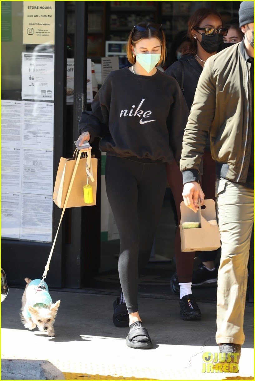 Kendall Jenner Kicks Off Her Weekend with Hailey Bieber