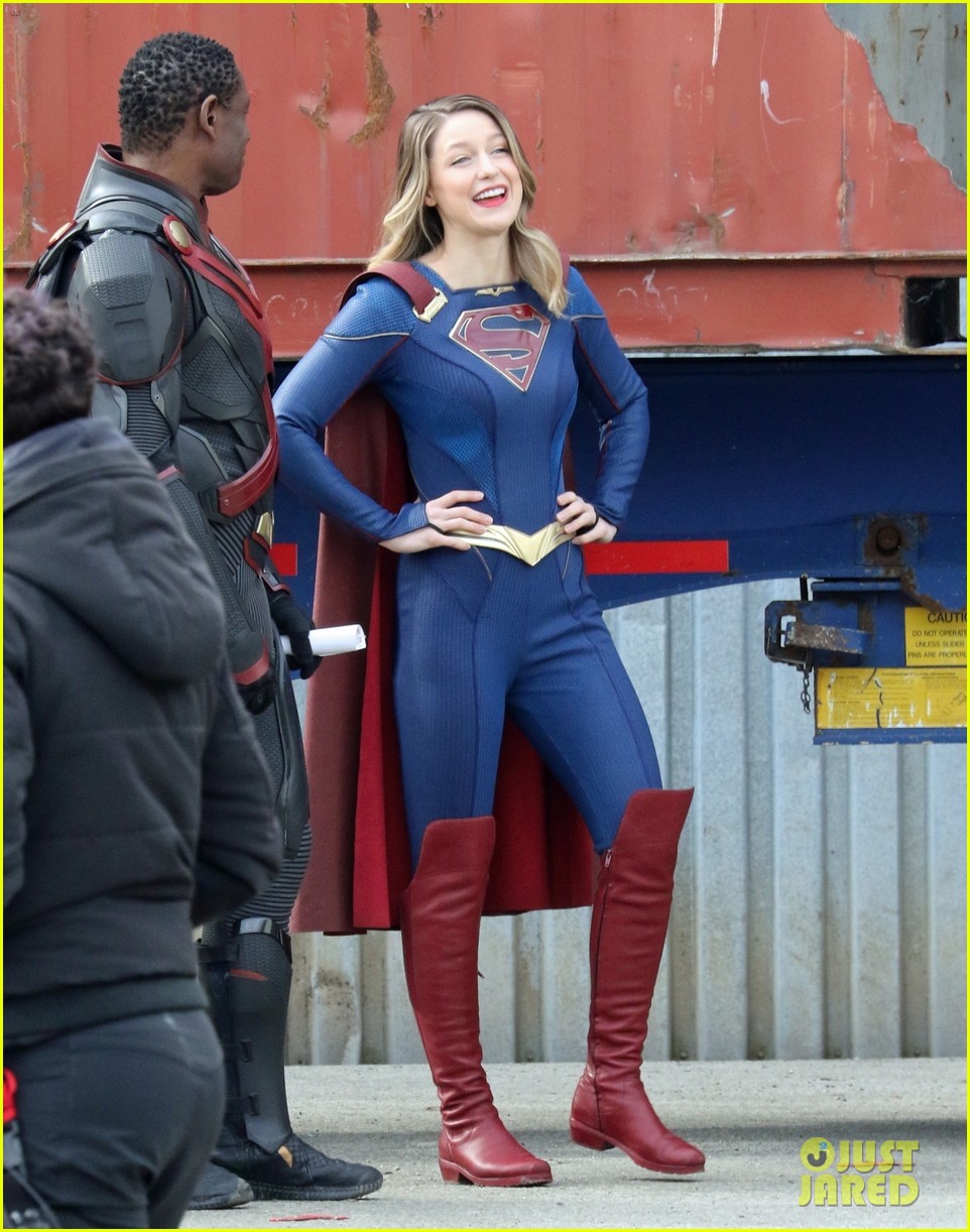 Melissa Benoist Gets To Work On Final Season of 'Supergirl' - First Look Photos!