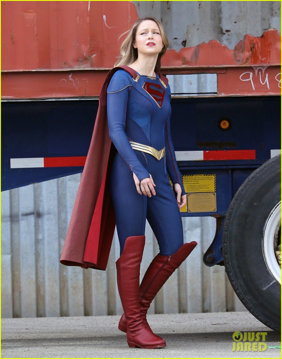 Melissa Benoist Gets To Work On Final Season of 'Supergirl' - First Look Photos!