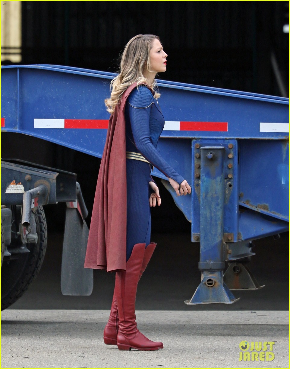 Melissa Benoist Gets To Work On Final Season of 'Supergirl' - First Look Photos!