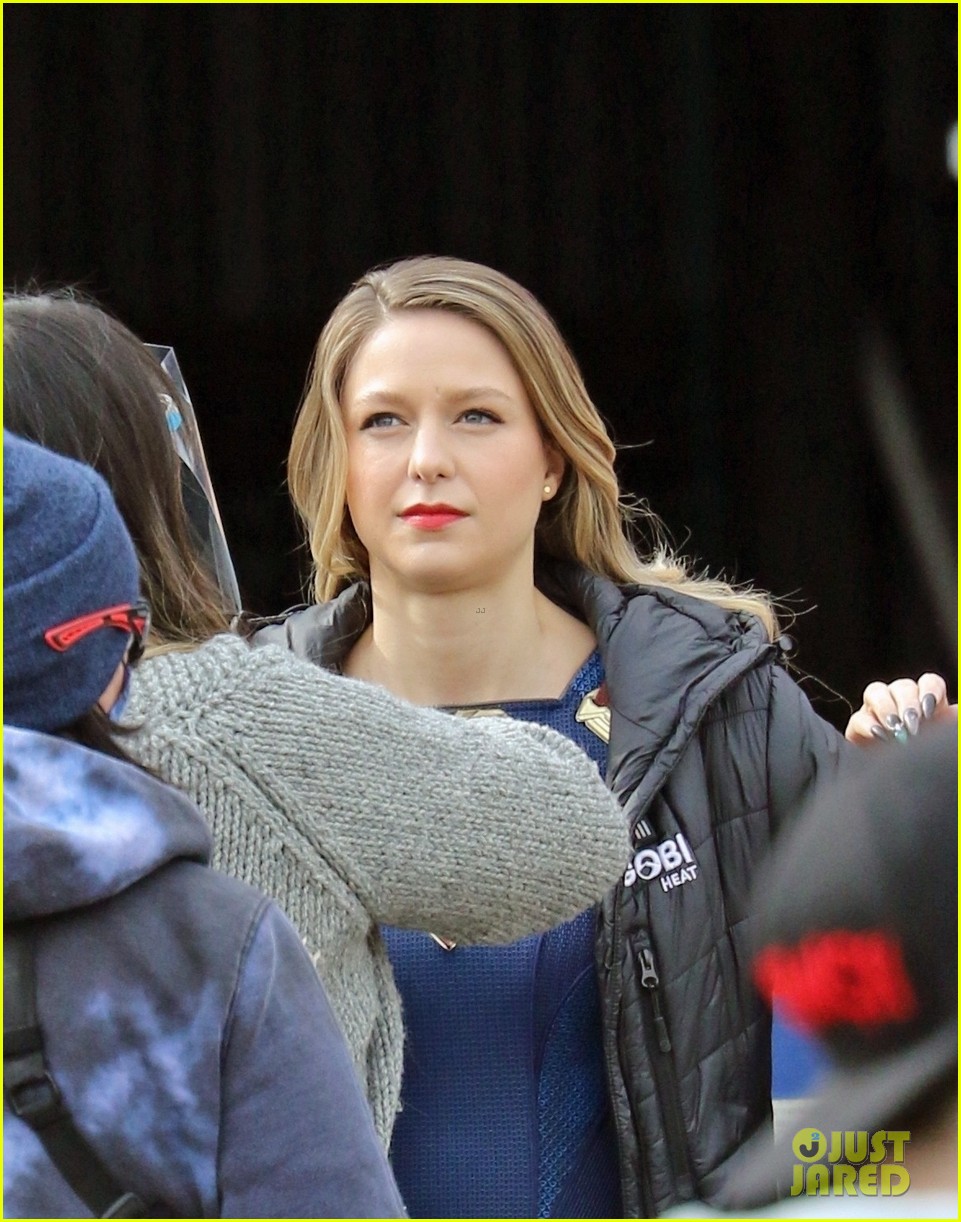 Melissa Benoist Gets To Work On Final Season of 'Supergirl' - First Look Photos!
