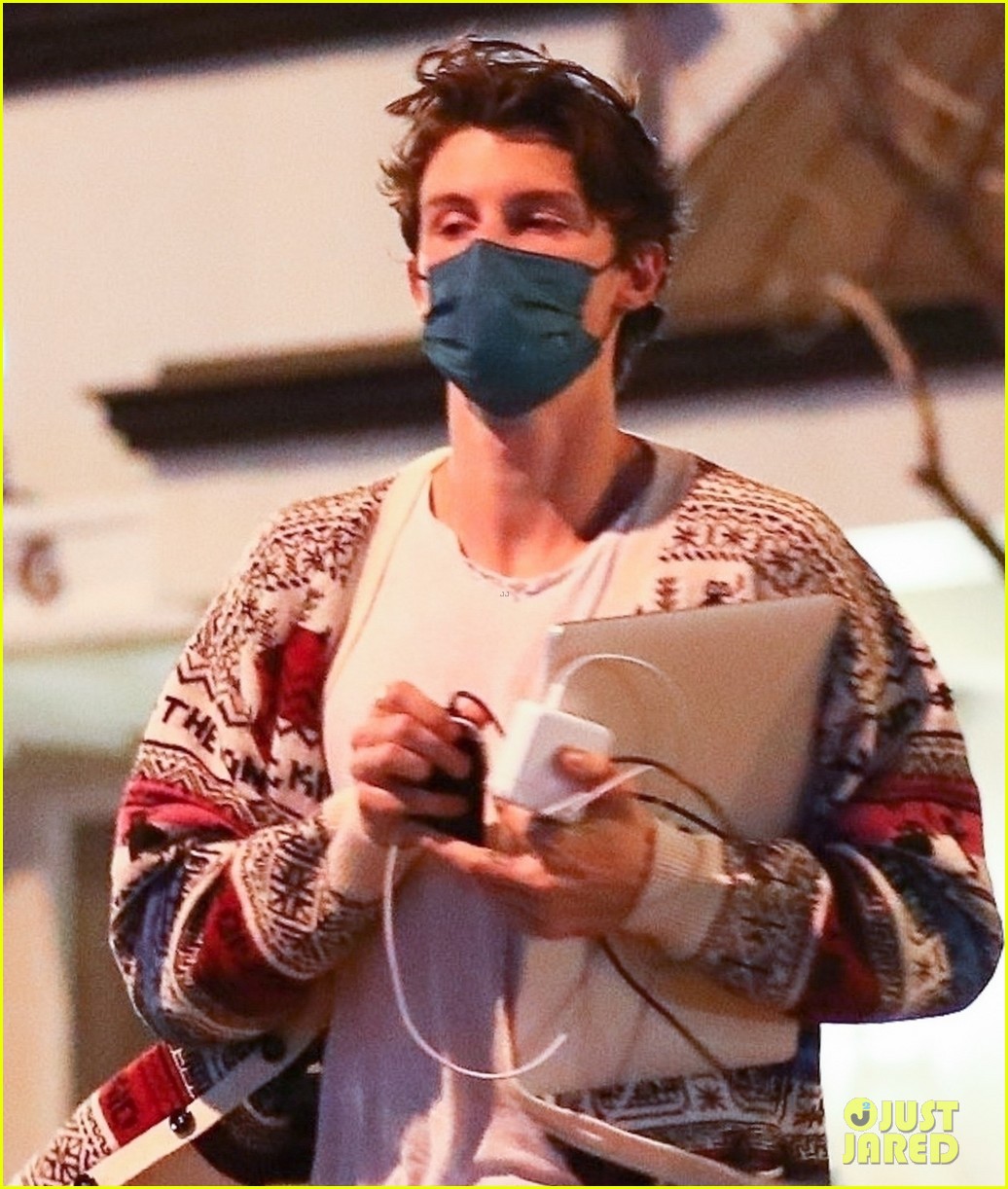Shawn Mendes Steps Out to Get a COVID-19 Test