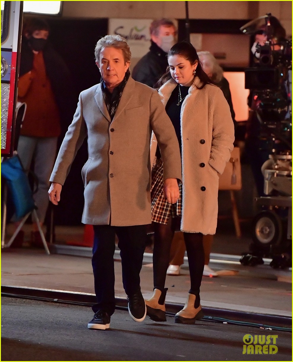 Selena Gomez Looks Really Worried On 'Only Murders In The Building' Set in NYC