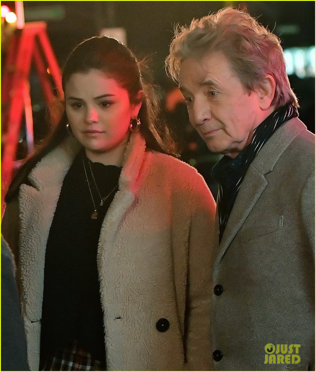 Selena Gomez Looks Really Worried On 'Only Murders In The Building' Set in NYC
