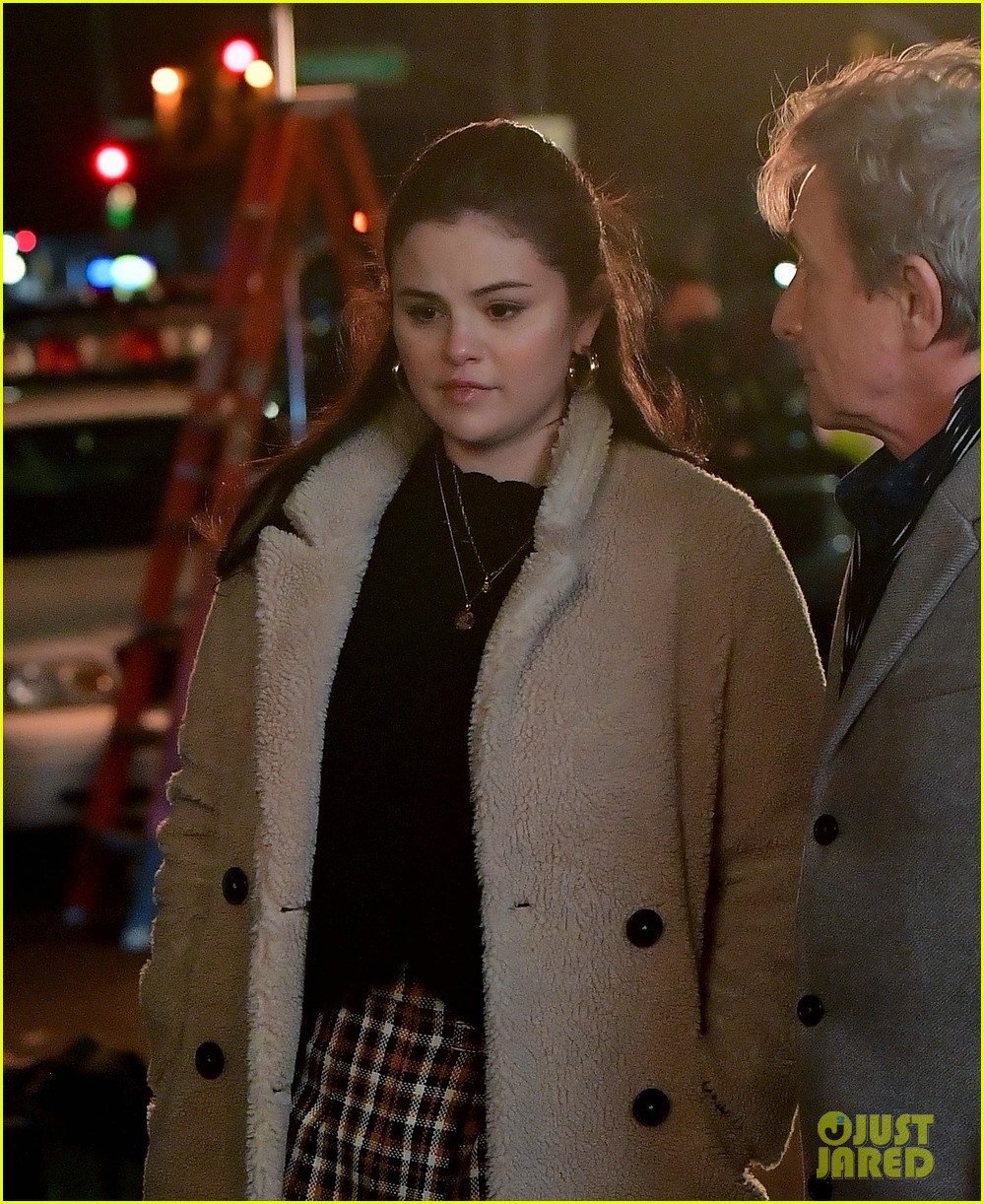 Selena Gomez Looks Really Worried On 'Only Murders In The Building' Set in NYC