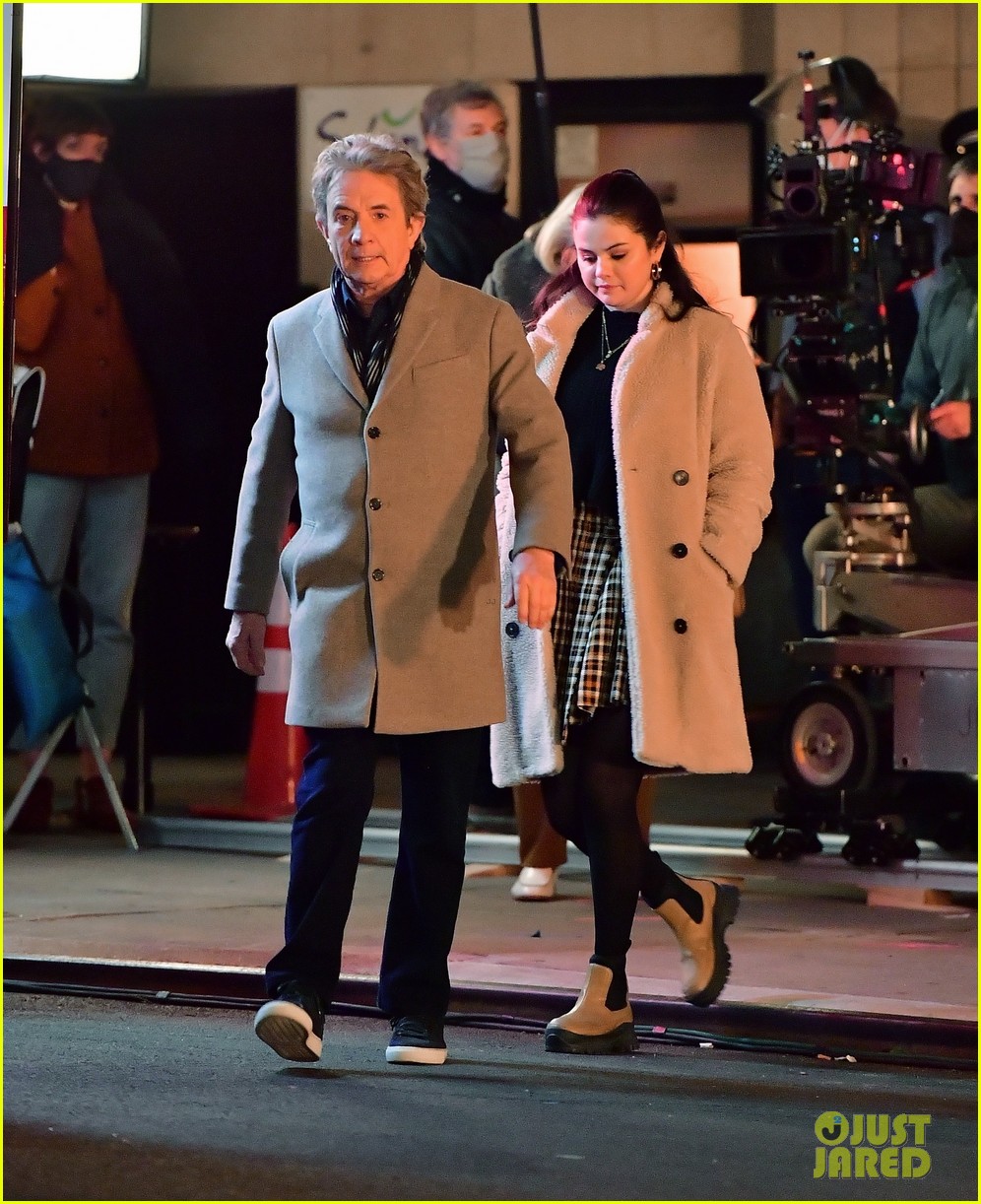 Selena Gomez Looks Really Worried On 'Only Murders In The Building' Set in NYC