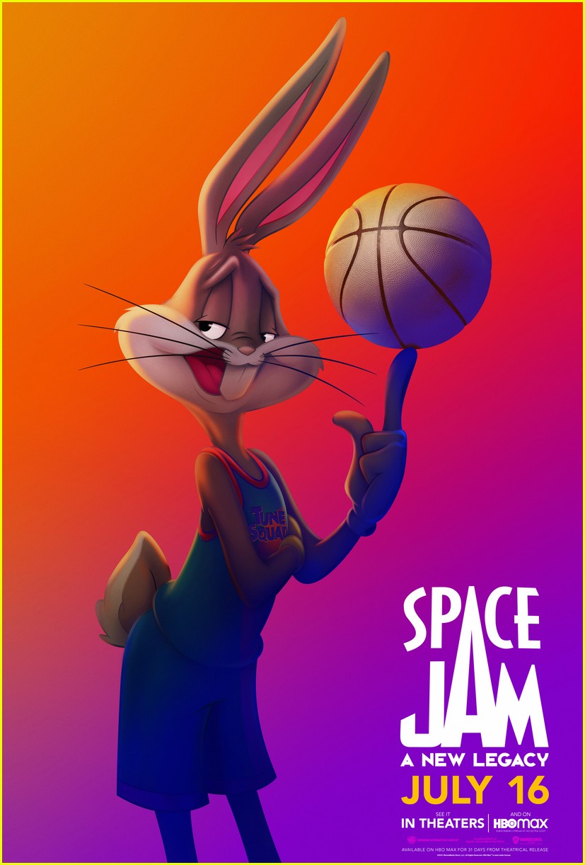 'Looney Tunes' Get New Character Posters For Upcoming 'Space Jam: A New Legacy'