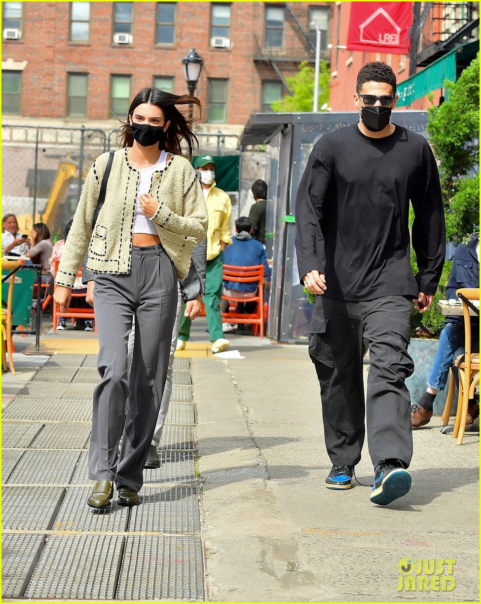 Kendall Jenner Steps Out for Lunch in NYC with Boyfriend Devin Booker