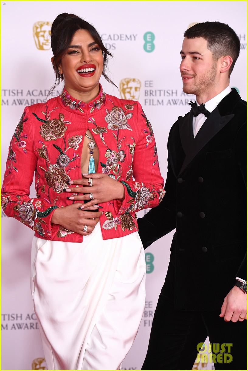 Nick Jonas Plants Kiss on Priyanka Chopra at 2021 BAFTAs!