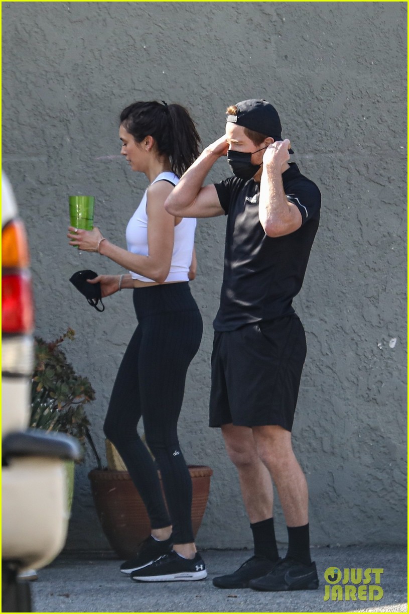 Nina Dobrev Kicks Off Weekend By Working Out with Shaun White
