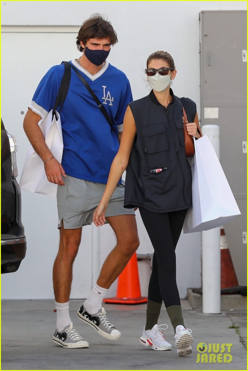 Kaia Gerber & Jacob Elordi Keep Low Profile on Date Night