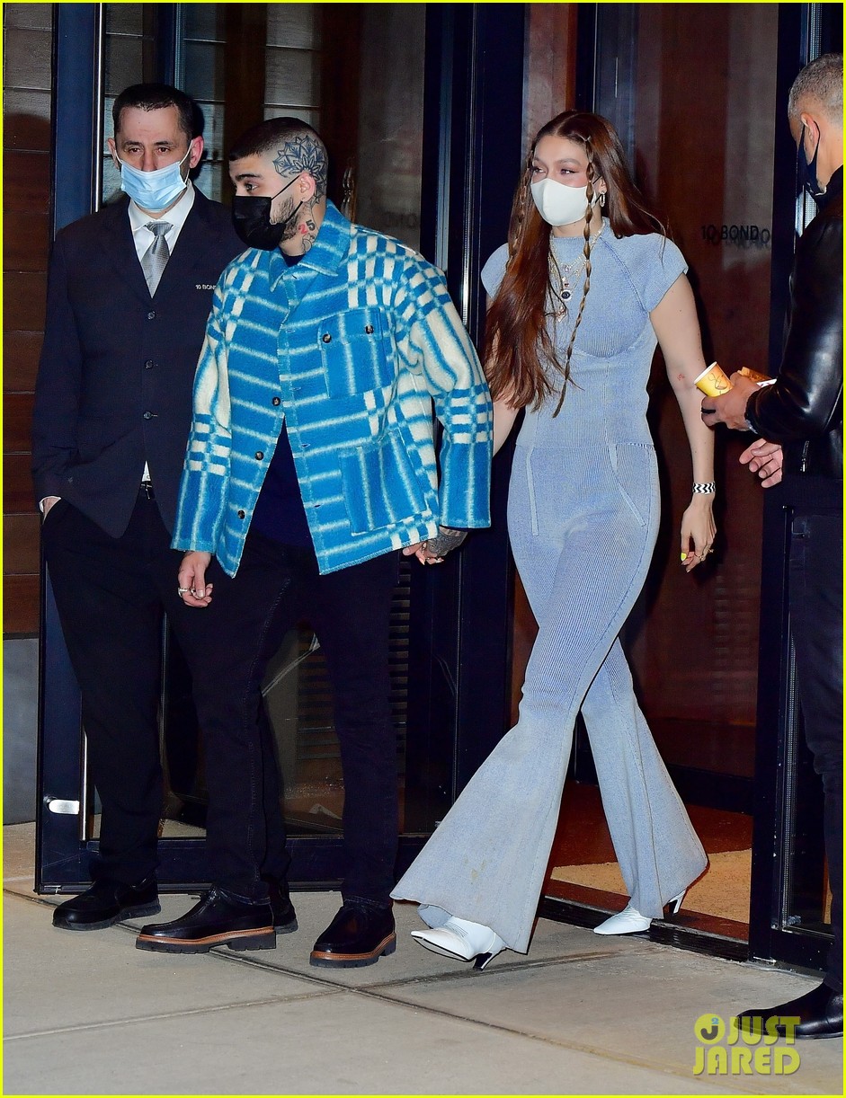 Gigi Hadid & Zayn Malik Celebrate Her Birthday Together in NYC (Photos)