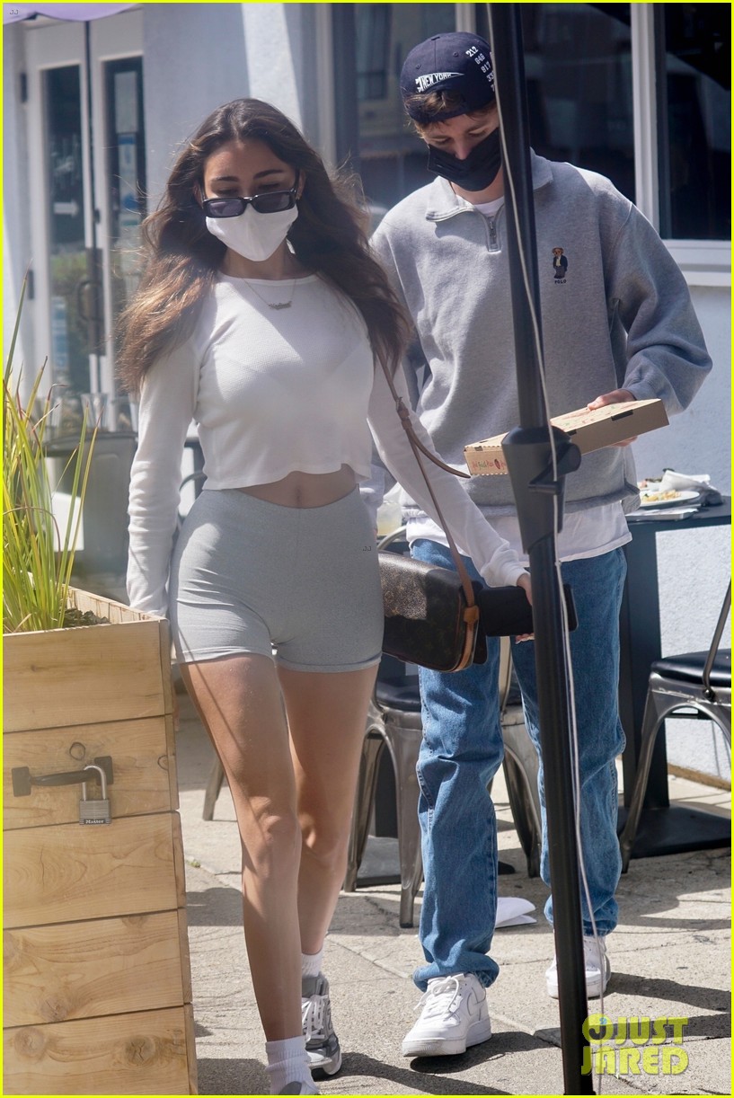 Madison Beer & Boyfriend Nick Austin Step Out For Midweek Lunch