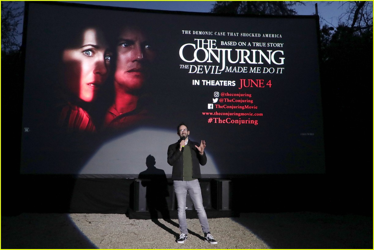 Billie Eilish Gets Sneak Peek of 'The Conjuring: The Devil Made Me Do It'