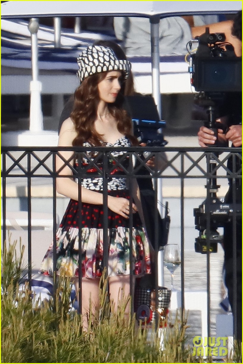 'Emily in Paris' Season 2 Begins Filming, Lily Collins Spotted in New Set Photos!
