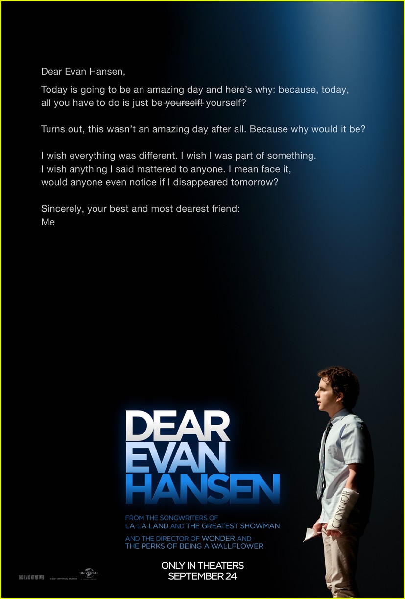 Ben Platt, Kaitlyn Dever & Amandla Stenberg Star In 'Dear Evan Hansen' Trailer