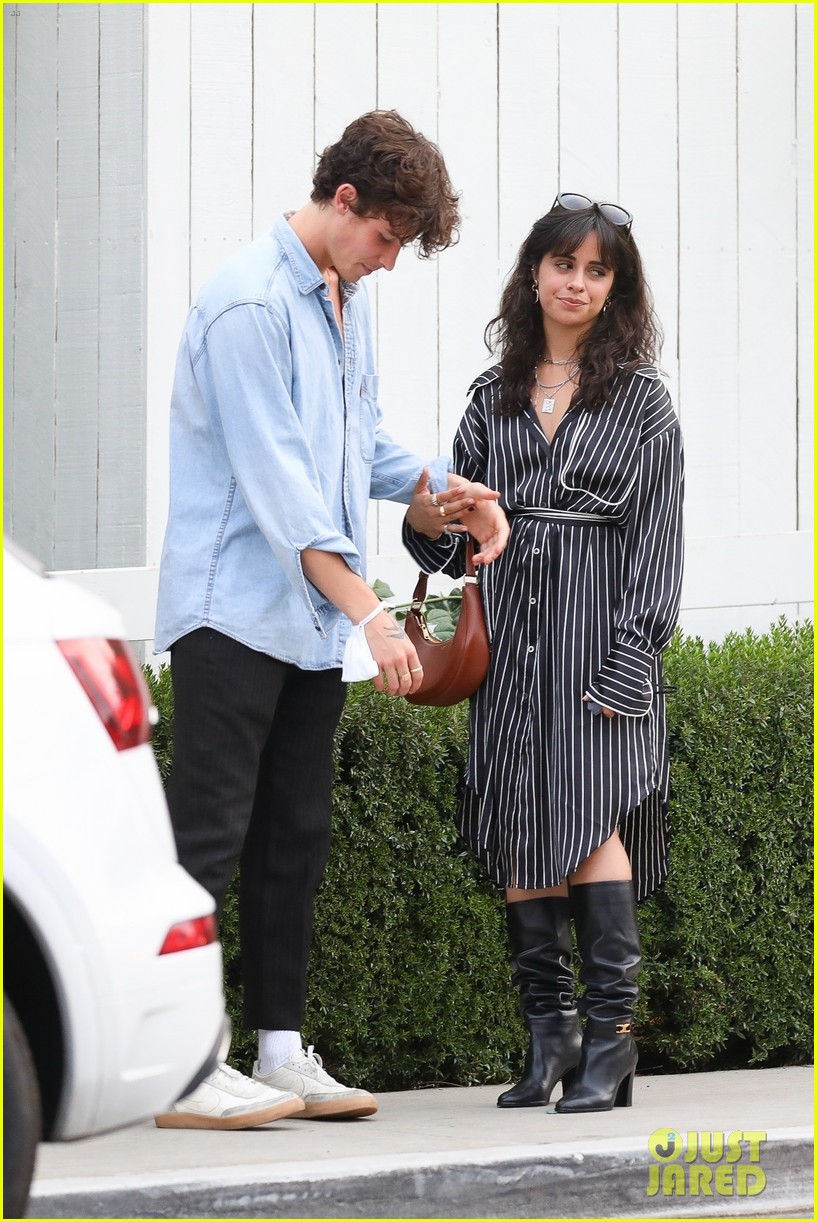 Shawn Mendes & Camila Cabello Hug It Out In Cute New Photos