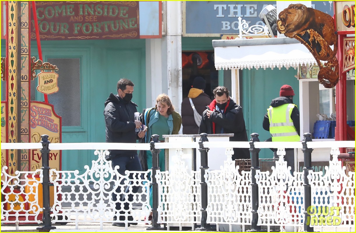 Harry Styles' Infectious Smile Is on Full Display in These 'My Policeman' Set Photos!