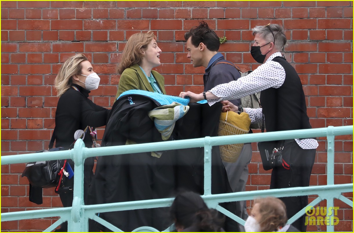 Harry Styles' Infectious Smile Is on Full Display in These 'My Policeman' Set Photos!