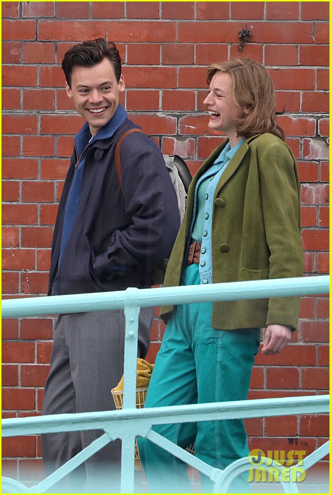 Harry Styles' Infectious Smile Is on Full Display in These 'My Policeman' Set Photos!