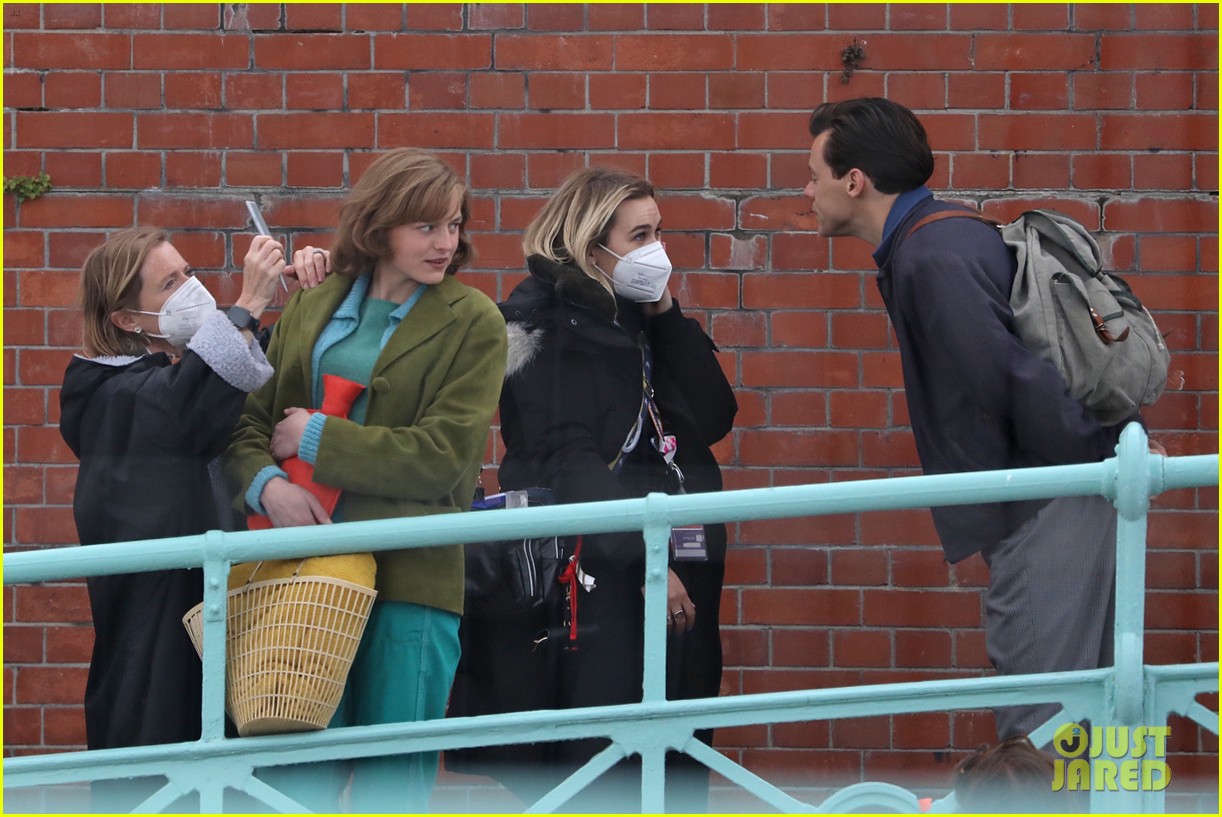 Harry Styles' Infectious Smile Is on Full Display in These 'My Policeman' Set Photos!