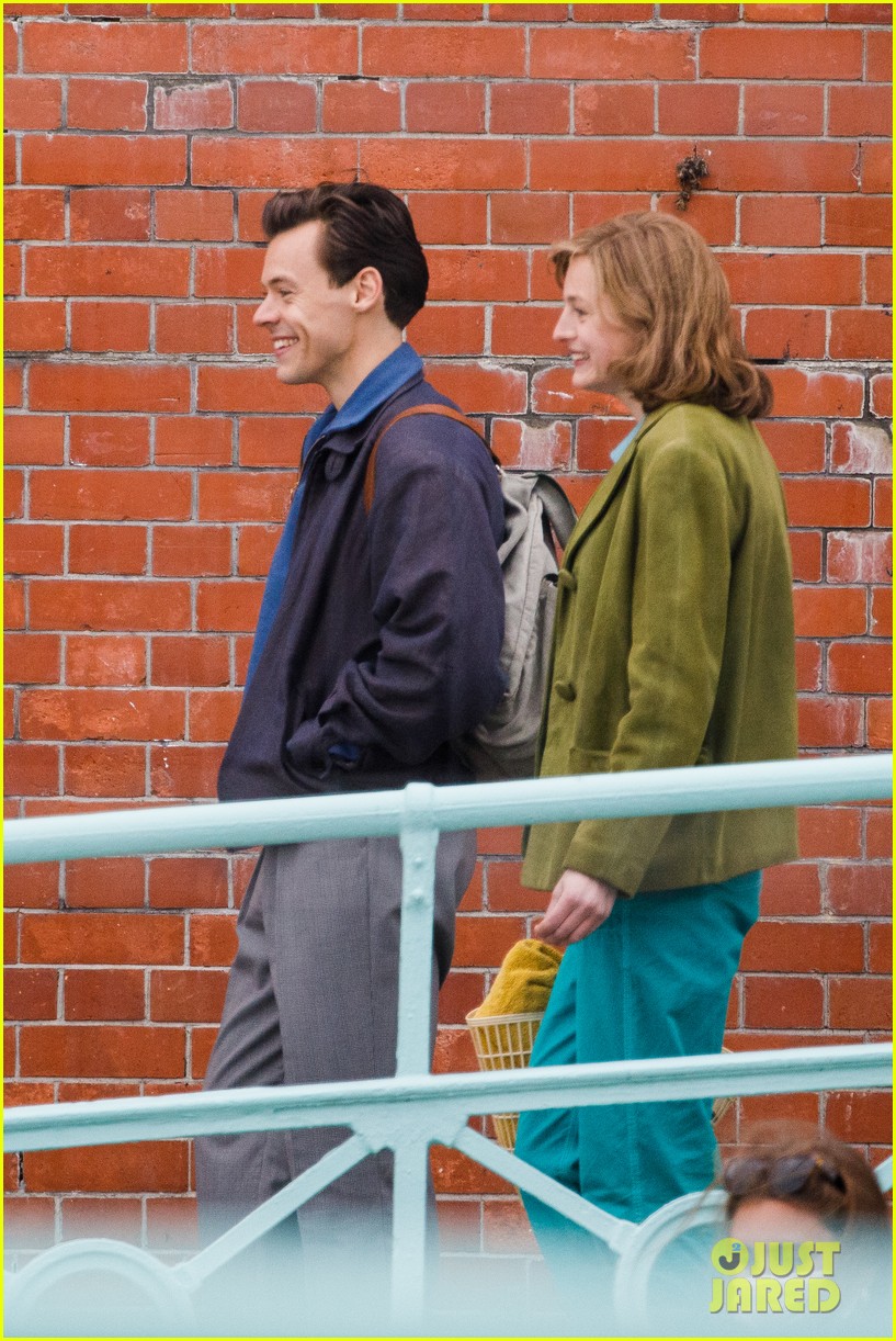 Harry Styles' Infectious Smile Is on Full Display in These 'My Policeman' Set Photos!
