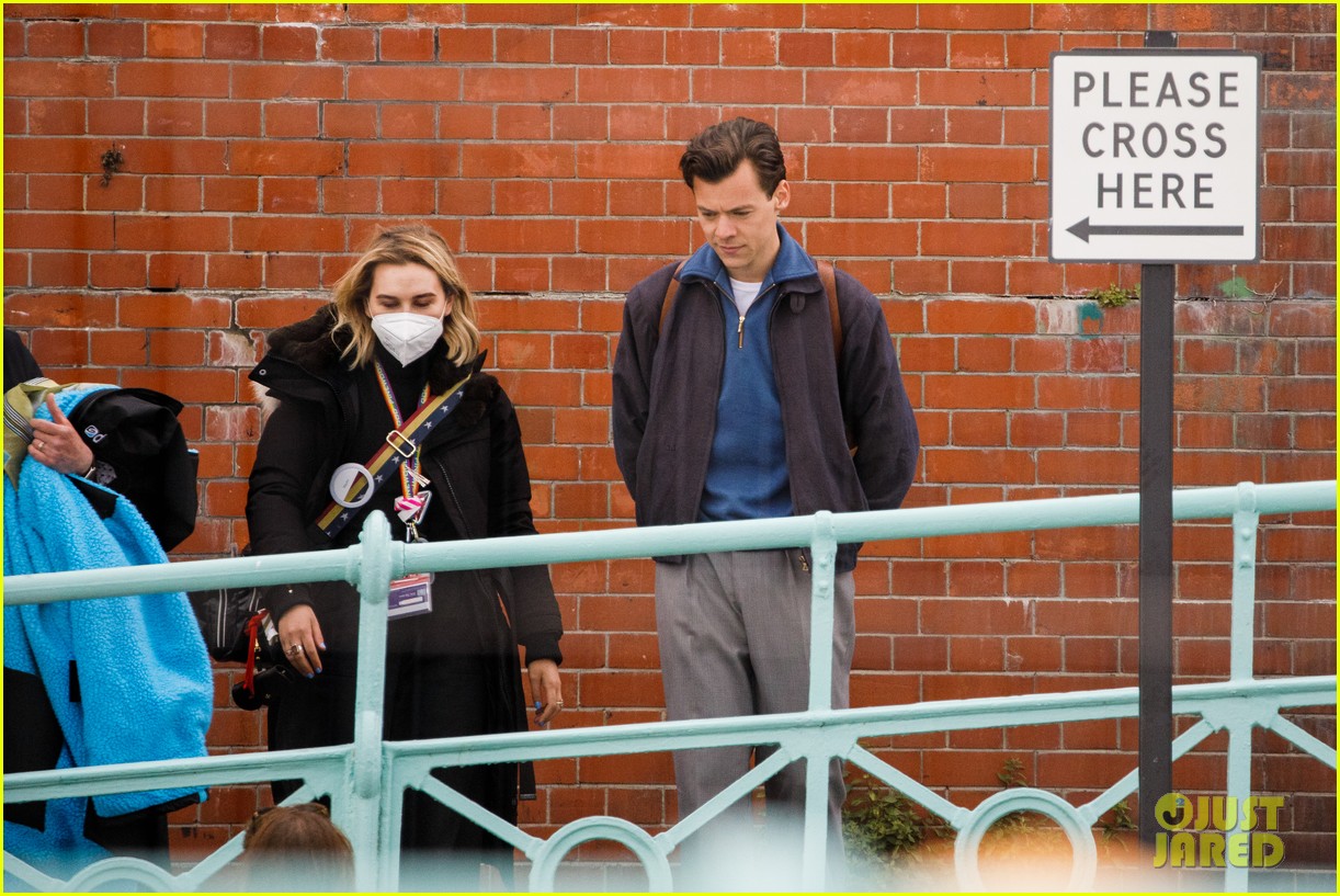 Harry Styles' Infectious Smile Is on Full Display in These 'My Policeman' Set Photos!
