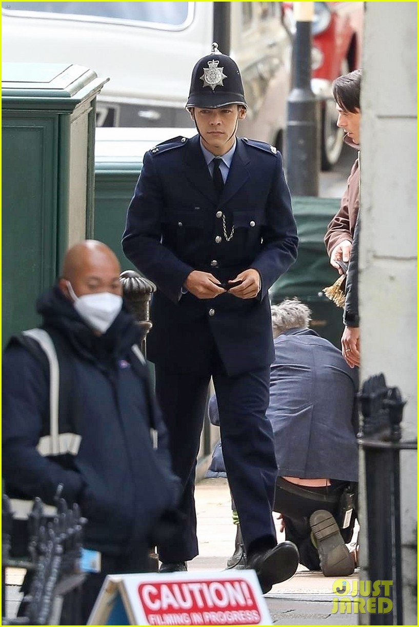 Harry Styles Gets Into Character In First 'My Policeman' Set Photos!