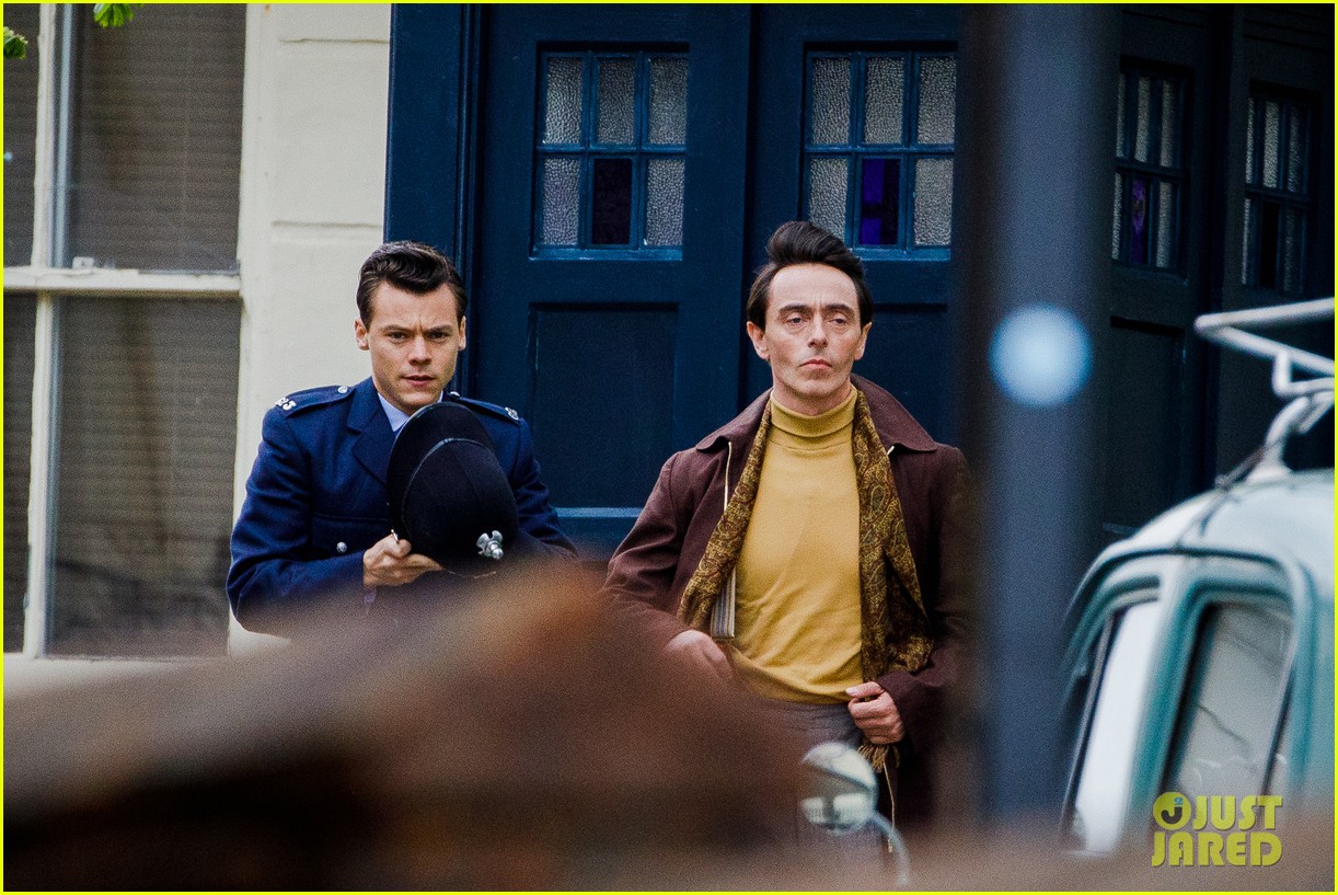 Harry Styles Wears Full Policeman Uniform in New Set Photos with David Dawson!
