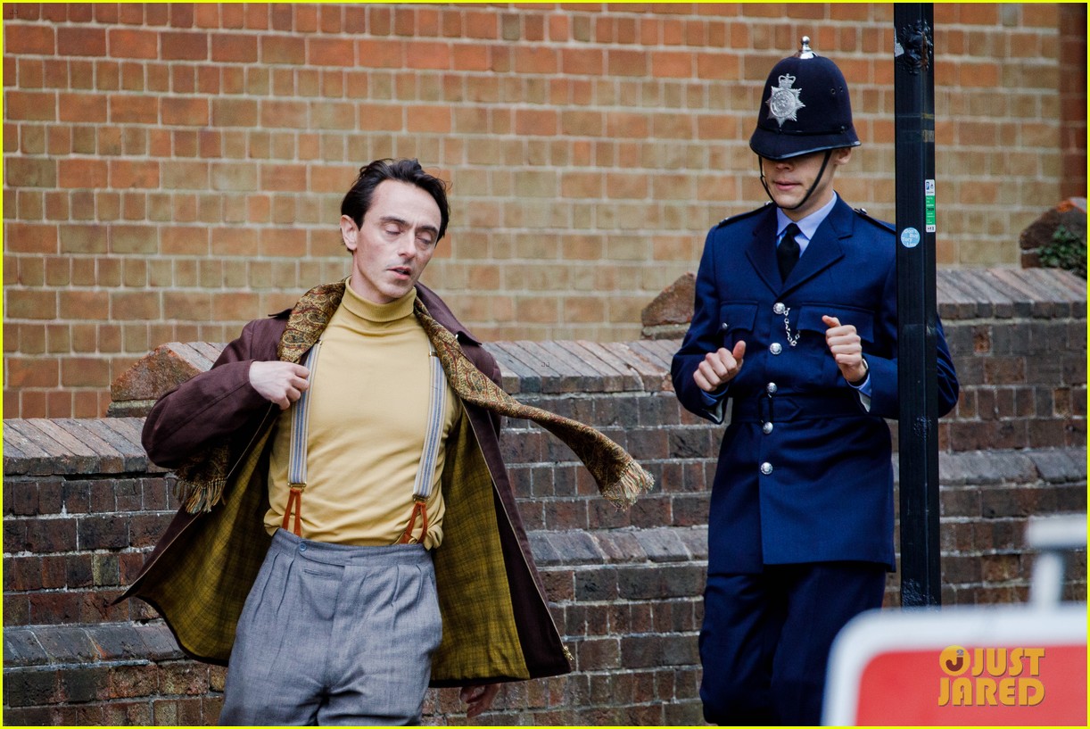 Harry Styles Wears Full Policeman Uniform in New Set Photos with David Dawson!