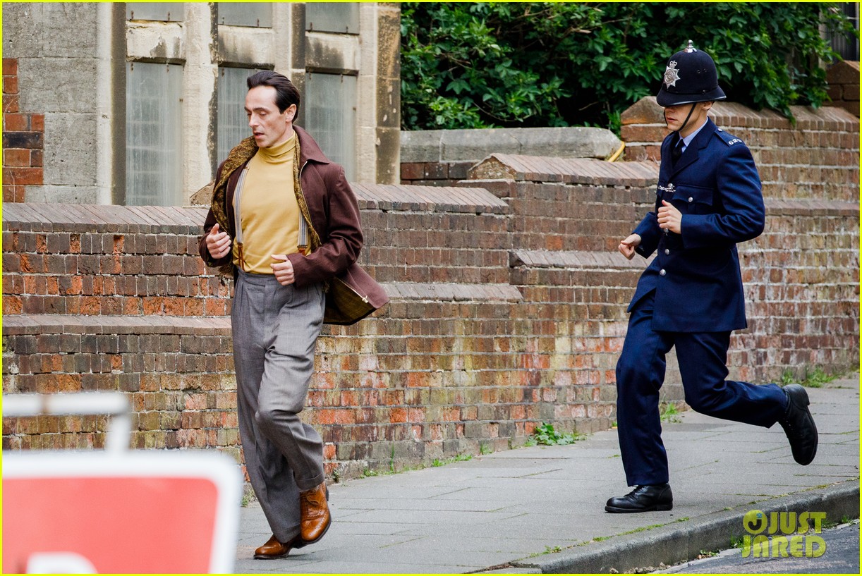 Harry Styles Wears Full Policeman Uniform in New Set Photos with David Dawson!