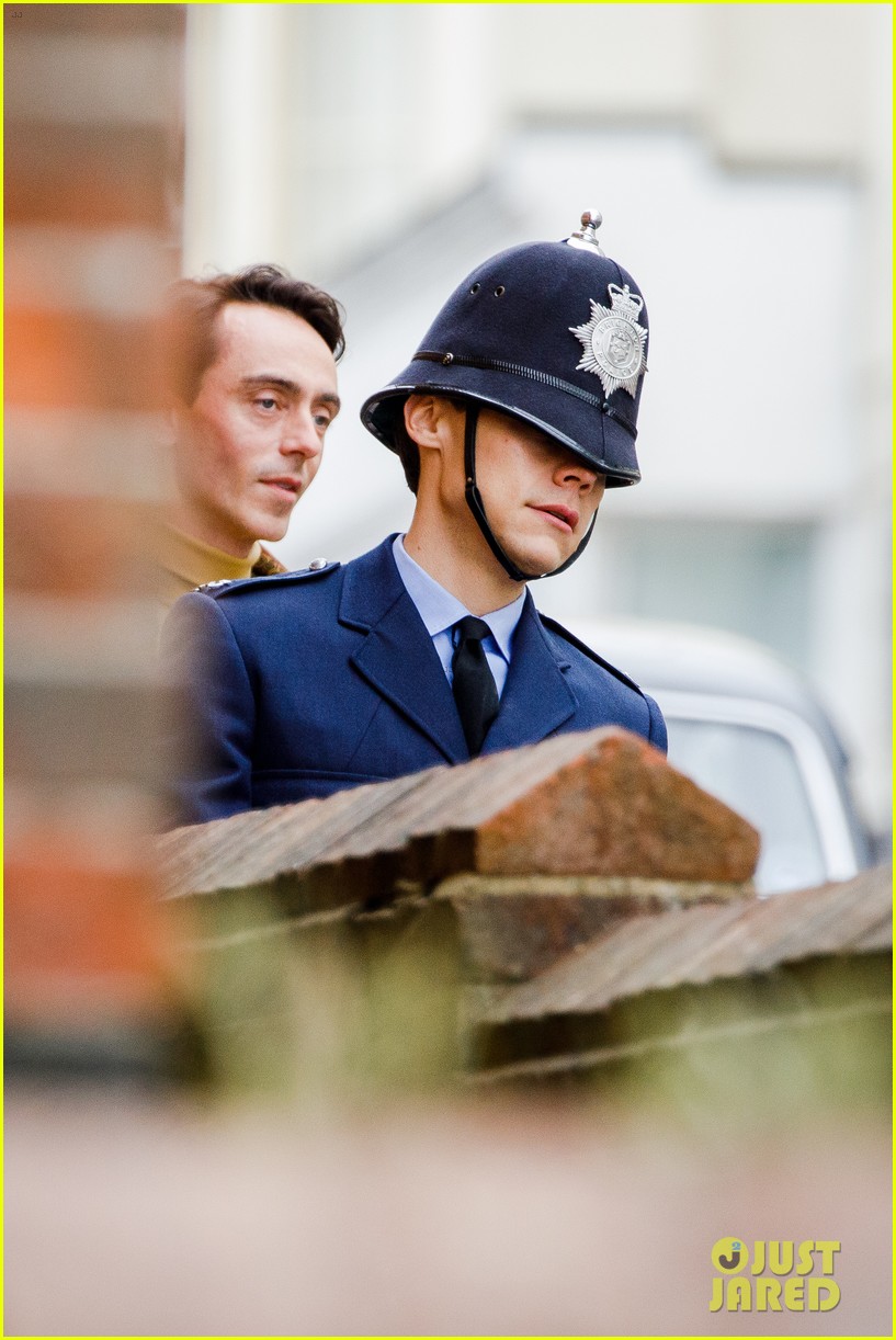 Harry Styles Wears Full Policeman Uniform in New Set Photos with David Dawson!