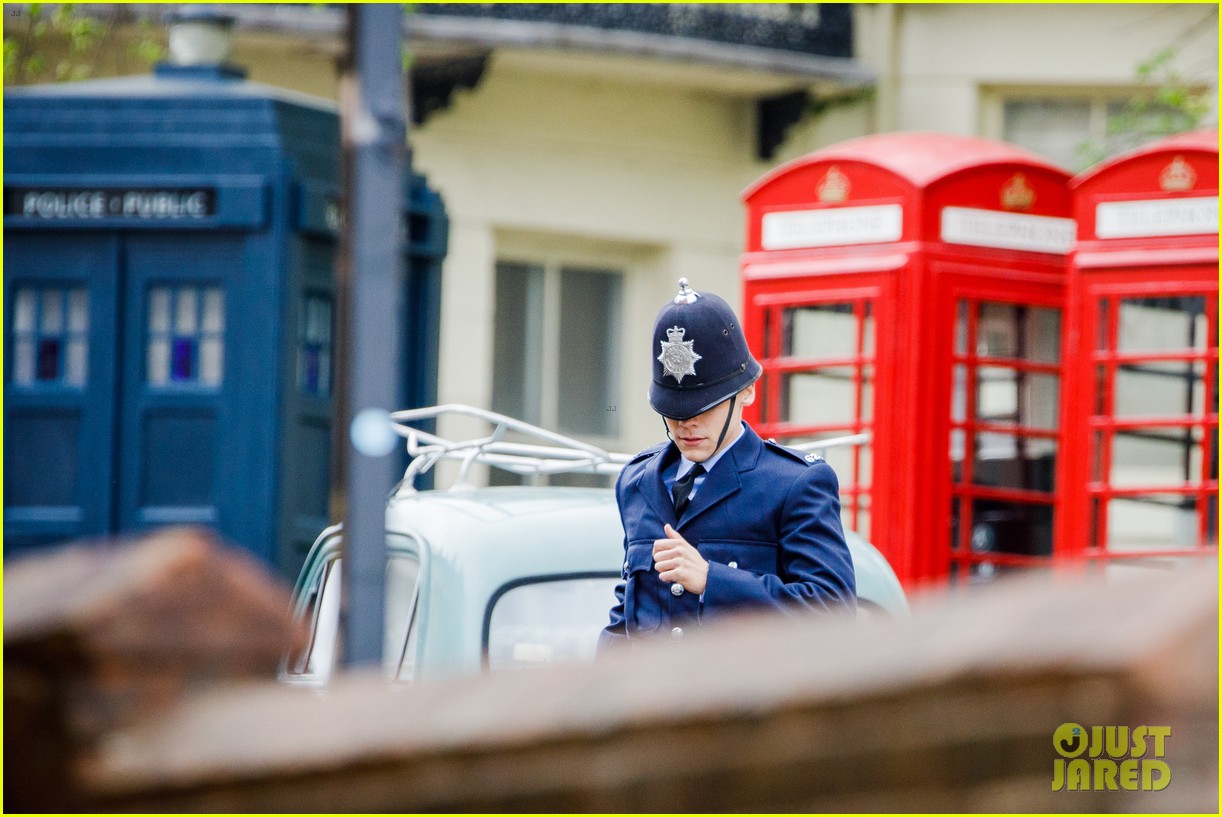 Harry Styles Wears Full Policeman Uniform in New Set Photos with David Dawson!