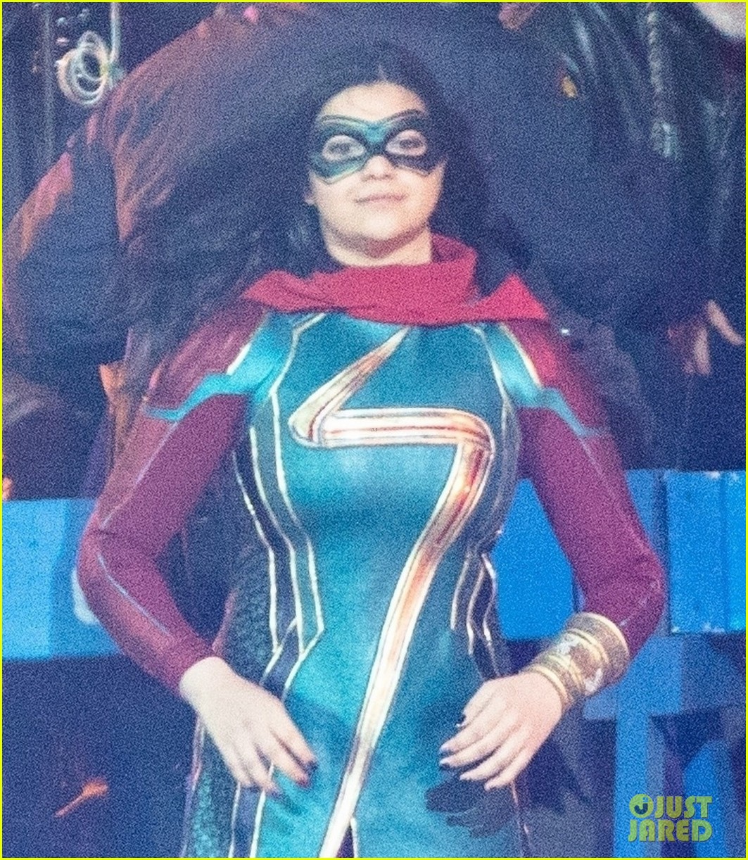 Iman Vellani Suits Up as Ms. Marvel in These Awesome New Photos!