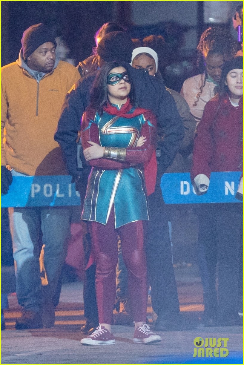 Iman Vellani Suits Up as Ms. Marvel in These Awesome New Photos!