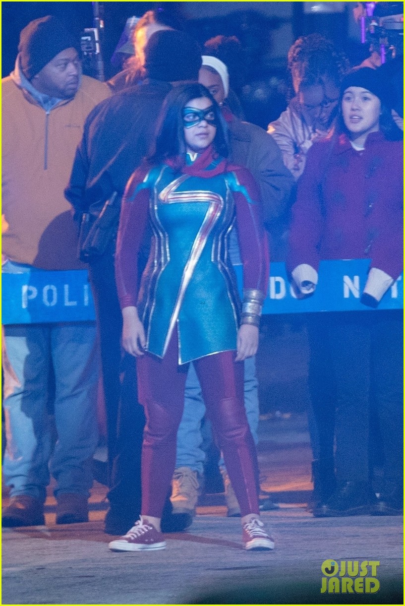Iman Vellani Suits Up as Ms. Marvel in These Awesome New Photos!