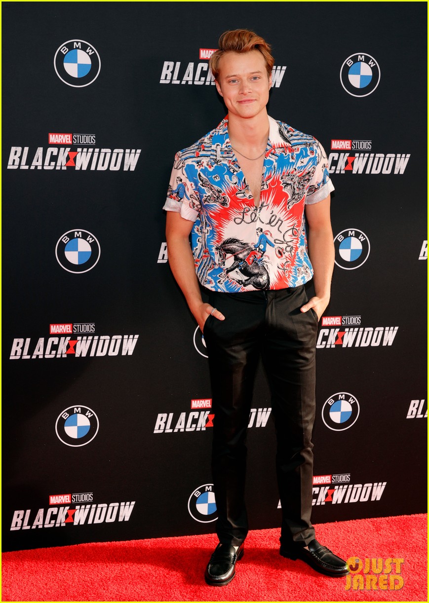 Ava Michelle & Kelli Berglund Join Young Marvel Stars at 'Black Widow' Premiere